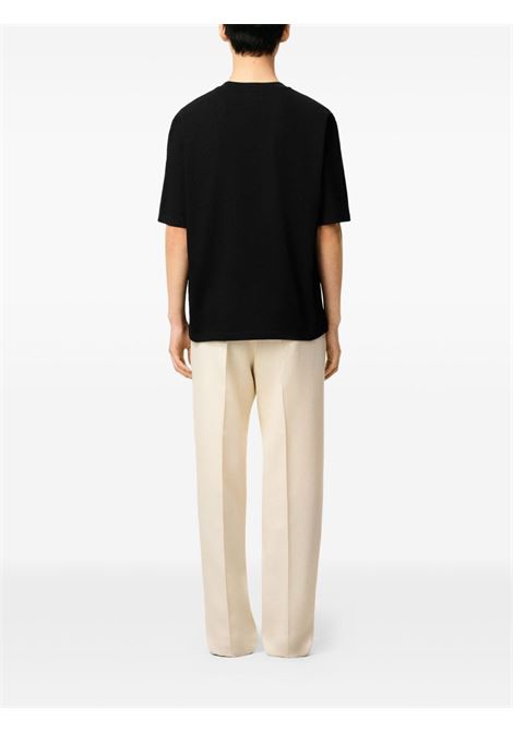 t-shirt tonal adc uomo nera AMI PARIS | UTS341.726001